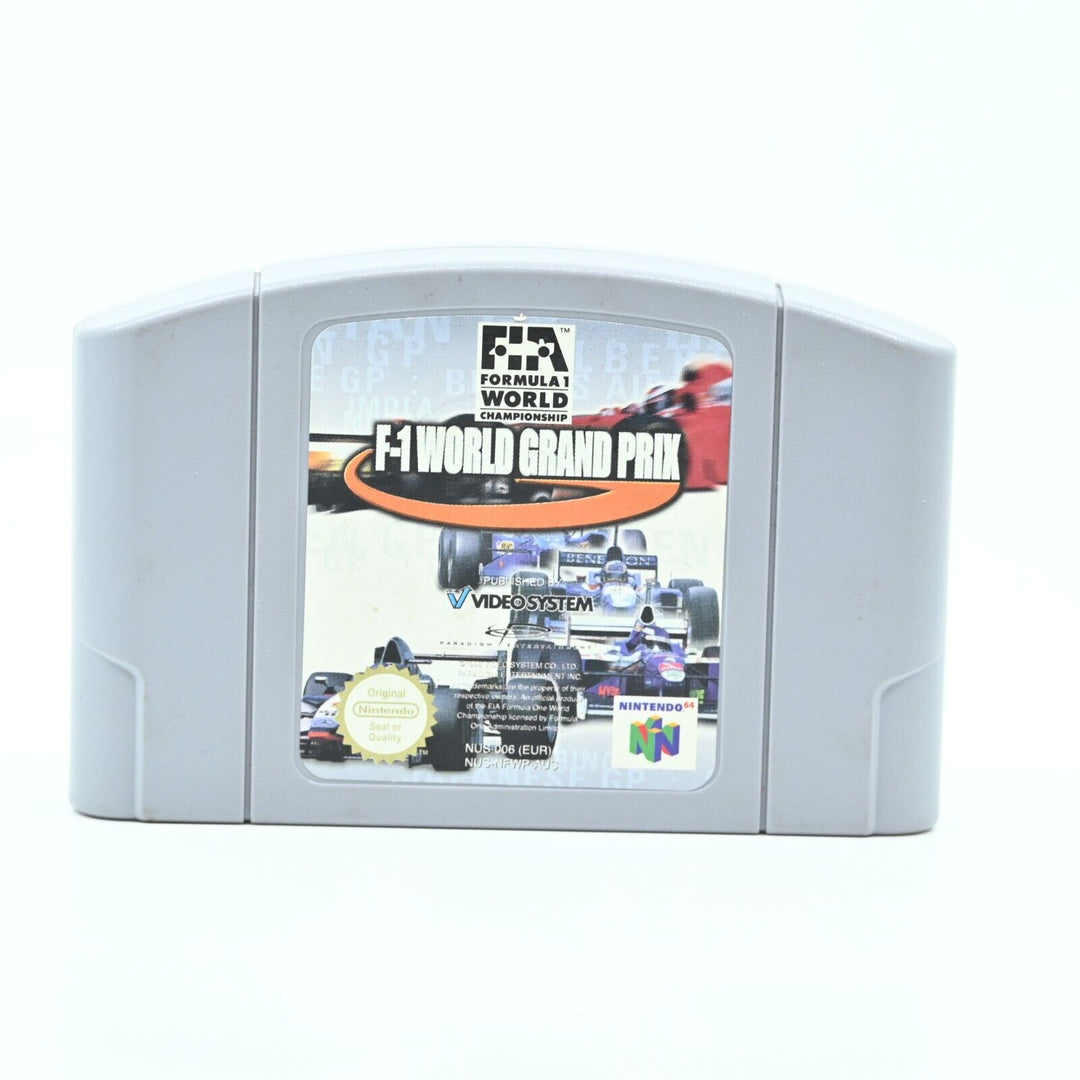 F-1 World Grand Prix - N64 / Nintendo 64 Boxed Game - PAL - FREE POST!