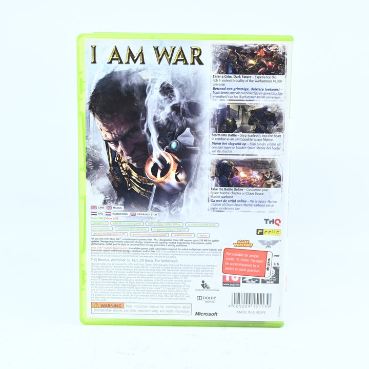 Warhammer 40k: Space Marine - Xbox 360 Game + Manual - PAL - MINT DISC!