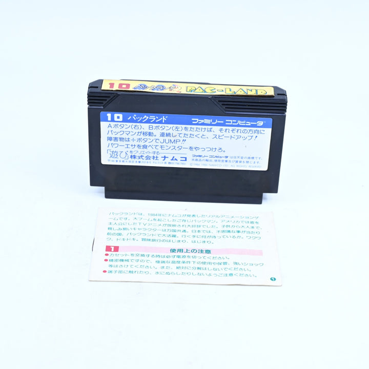 Pac-Land - Nintendo Famicom Game / NES Game - NTSC-J - FREE POST!