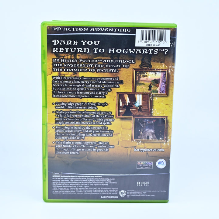 Harry Potter and the Chamber of Secrets - Original Xbox Game - PAL - MINT DISC!
