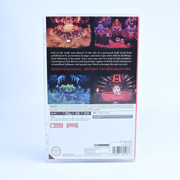 Cult of the Lamb - Nintendo Switch Game - FREE POST!