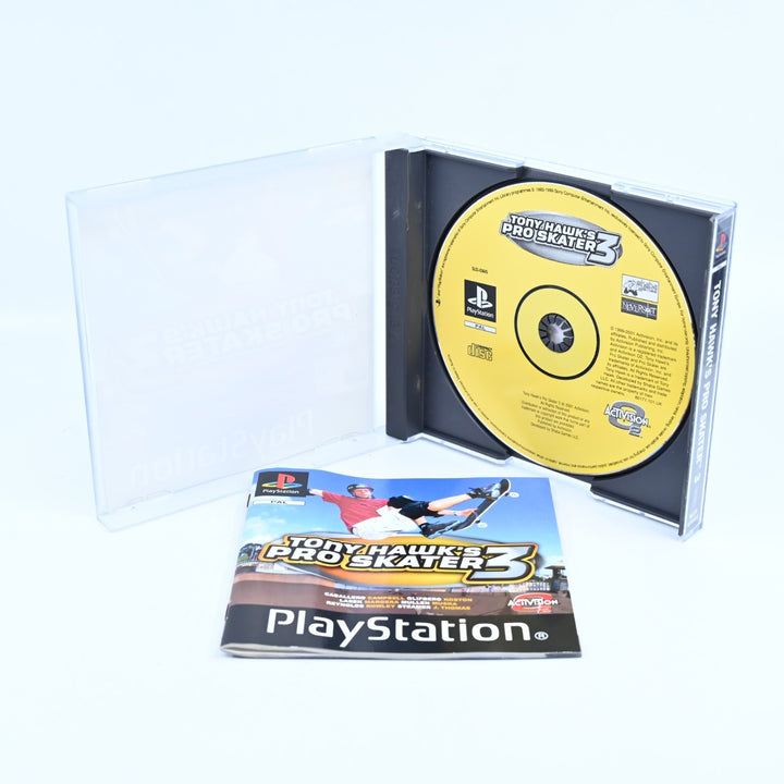 Tony Hawk's Pro Skater 3 - Sony Playstation 1 / PS1 Game + Manual - PAL