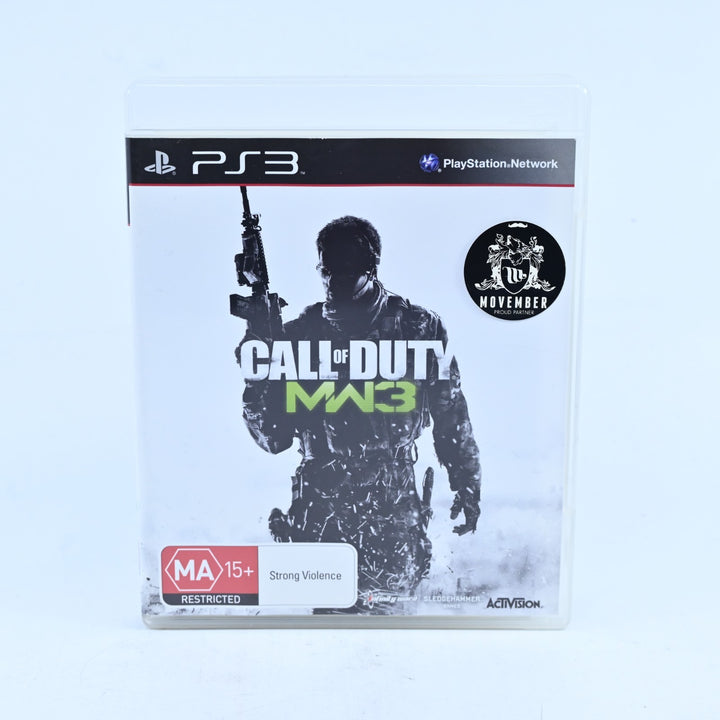 Call of Duty: Modern Warfare 3 - MW3 - Sony Playstation 3 / PS3 Game + Manual