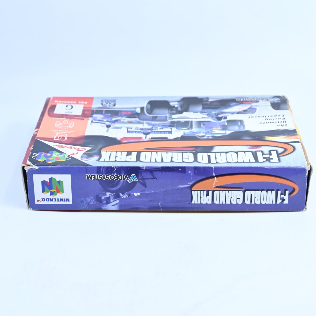 F-1 World Grand Prix - N64 / Nintendo 64 Boxed Game - PAL - FREE POST!