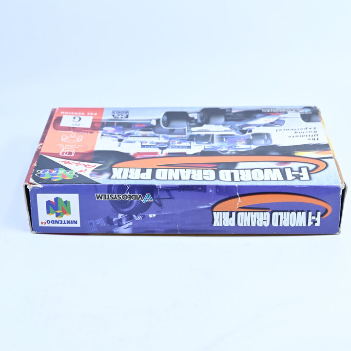 F-1 World Grand Prix - N64 / Nintendo 64 Boxed Game - PAL - FREE POST!