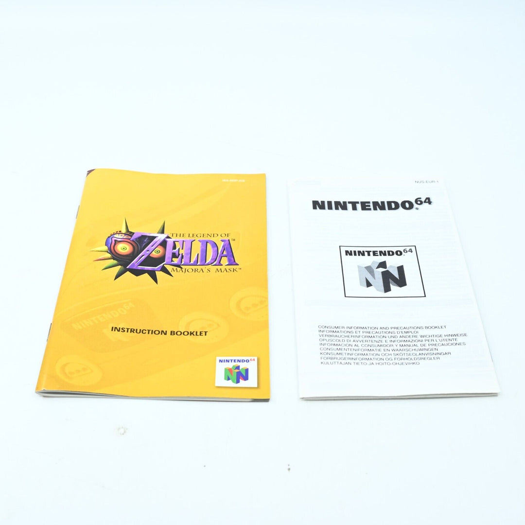 The Legend of Zelda: Majora's Mask - N64 / Nintendo 64 Boxed Game - PAL