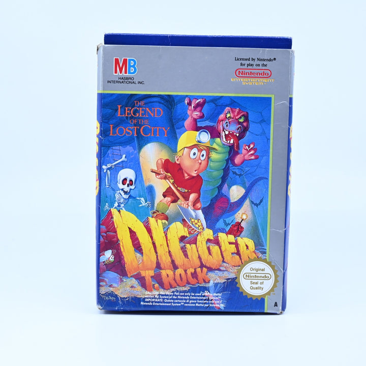 Digger T. Rock - Nintendo Entertainment System / NES Boxed Game - PAL