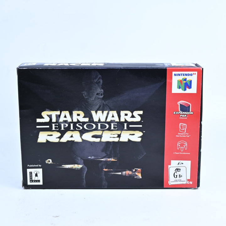 Star Wars: Episode 1 Racer - N64 / Nintendo 64 Boxed Game - PAL - FREE POST!