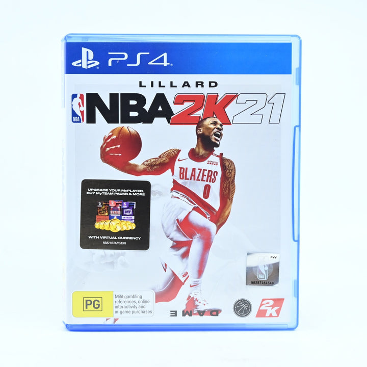 NBA 2K21 - Sony Playstation 4 / PS4 Game - NEAR MINT DISC!