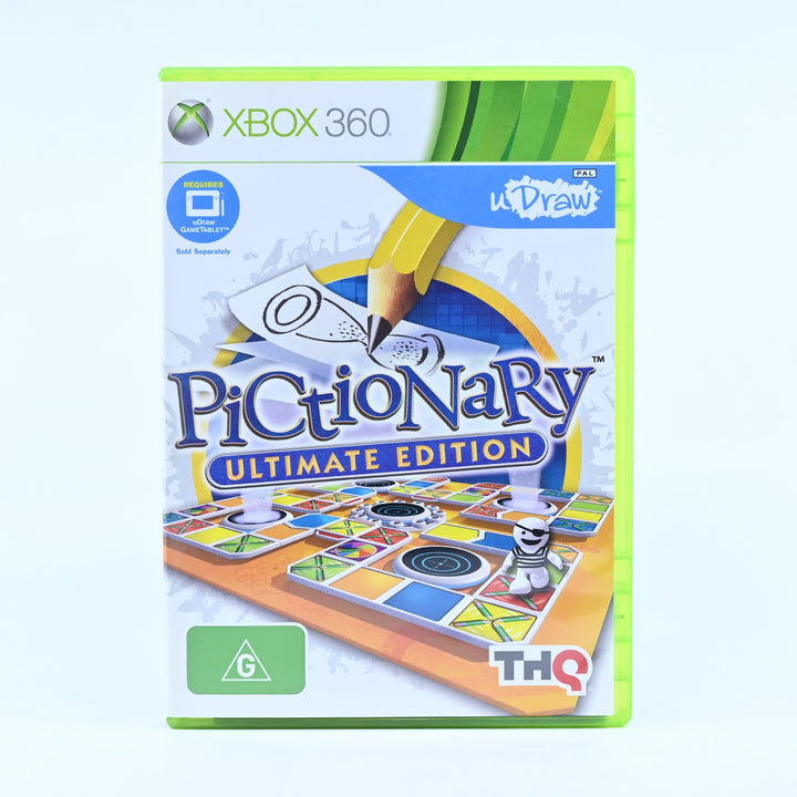 Pictionary Ultimate Edition - Xbox 360 Game + Manual - PAL - FREE POST!