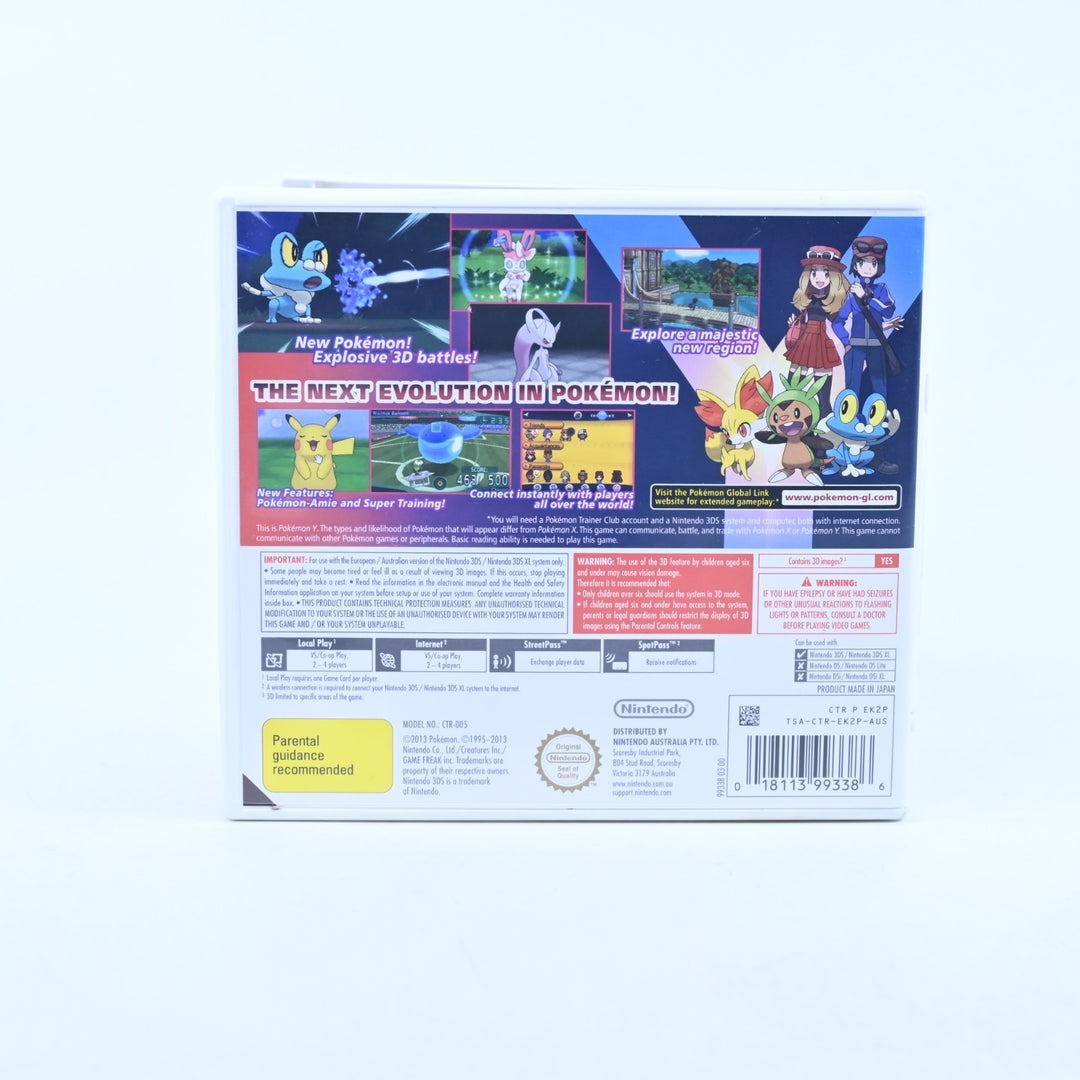 Pokemon Y - Nintendo 3DS Game - PAL - FREE POST!
