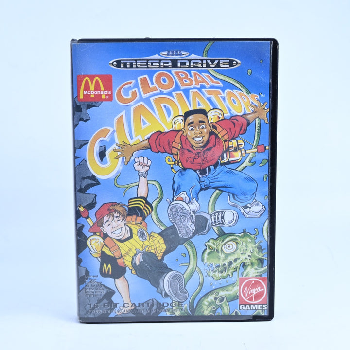 Global Gladiators - Sega Mega Drive Game + Manual - PAL - FREE POST!