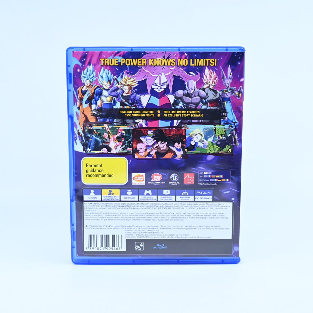 Dragon Ball FighterZ - Sony Playstation 4 / PS4 Game - MINT DISC!