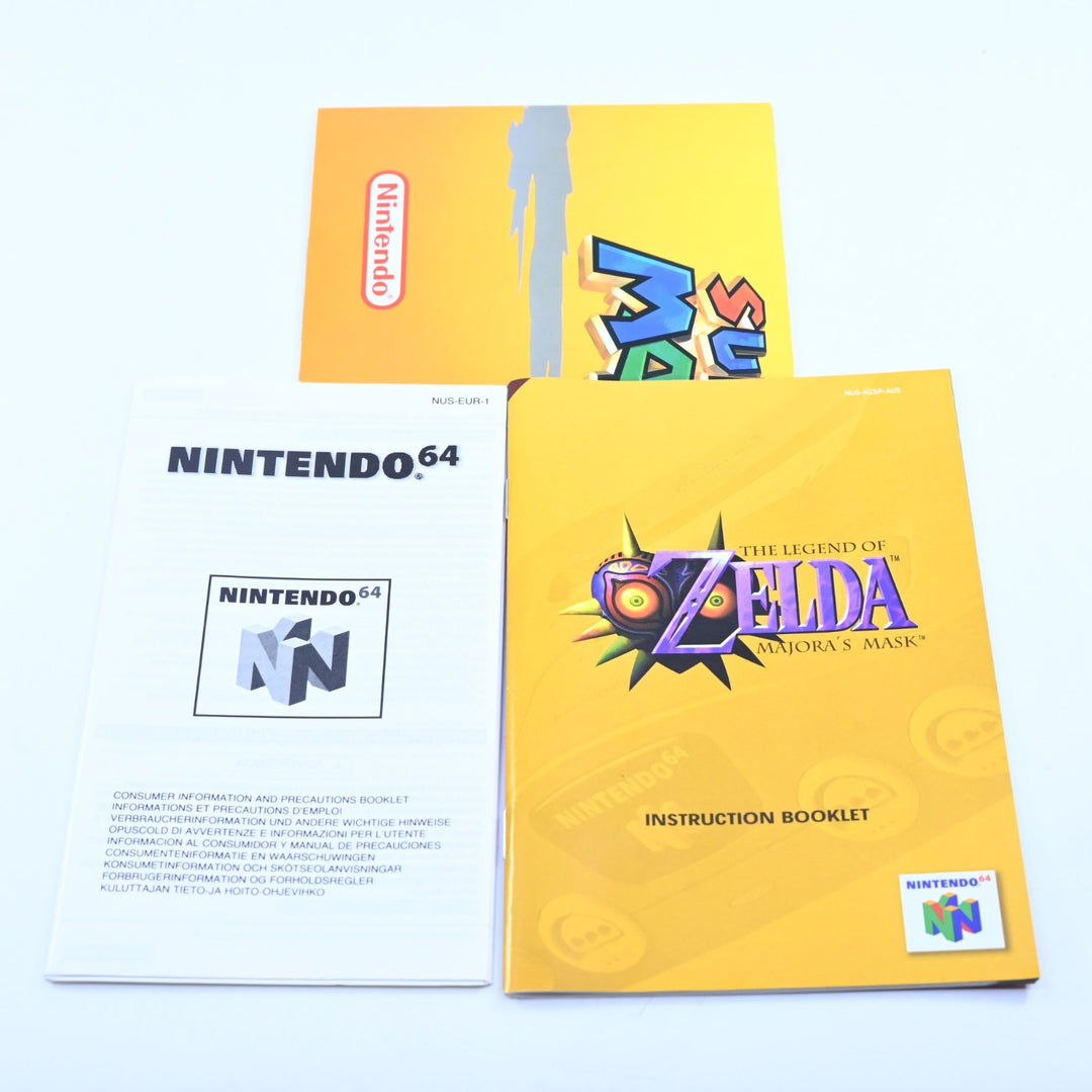 The Legend of Zelda: Majora's Mask - N64 / Nintendo 64 Boxed Game - PAL