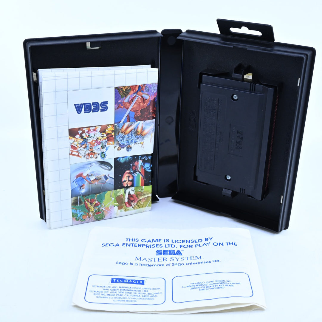 Pac-Mania - Sega Master System Game + Manual - PAL - FREE POST!
