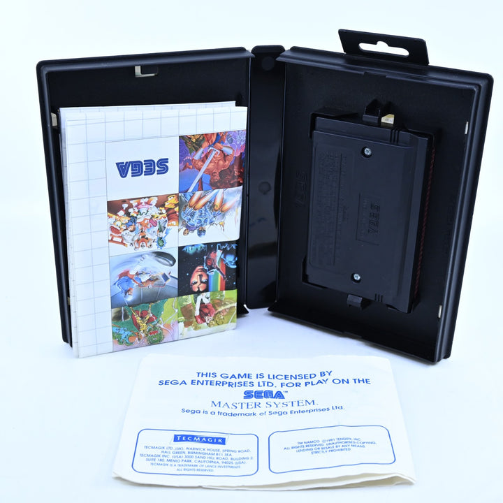 Pac-Mania - Sega Master System Game + Manual - PAL - FREE POST!