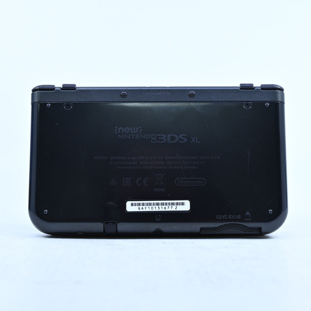 Metallic Black - 'New' Nintendo 3DS Console XL RED-001 - PAL - 4gb card