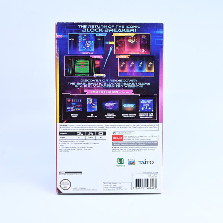 Arkanoid: Eternal Battle - Nintendo Switch Game - FREE POST!