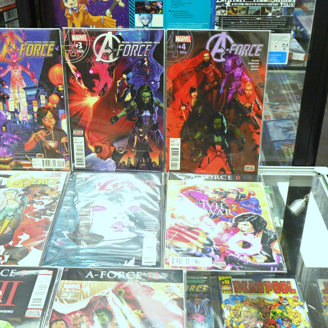 A-Force - Complete Set 1-10 - Wilson / Molina / Martin - Marvel Comics - Comic