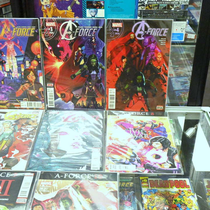 A-Force - Complete Set 1-10 - Wilson / Molina / Martin - Marvel Comics - Comic
