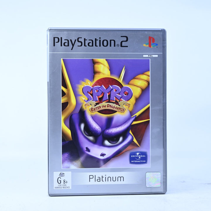 Spyro: Enter the Dragonfly - Sony Playstation 2 / PS2 Game + Manual - PAL