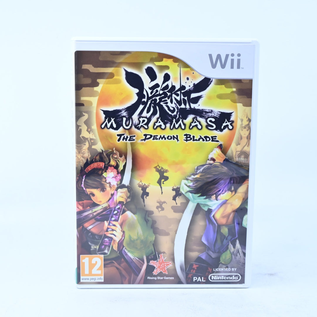 Muramasa: The Demon Blade - Nintendo Wii Game + Manual - PAL - MINT DISC!