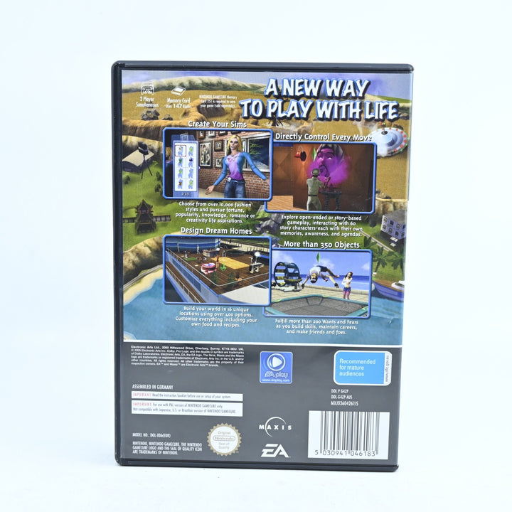 The Sims 2 - Nintendo Gamecube Game + Manual - PAL - FREE POST!