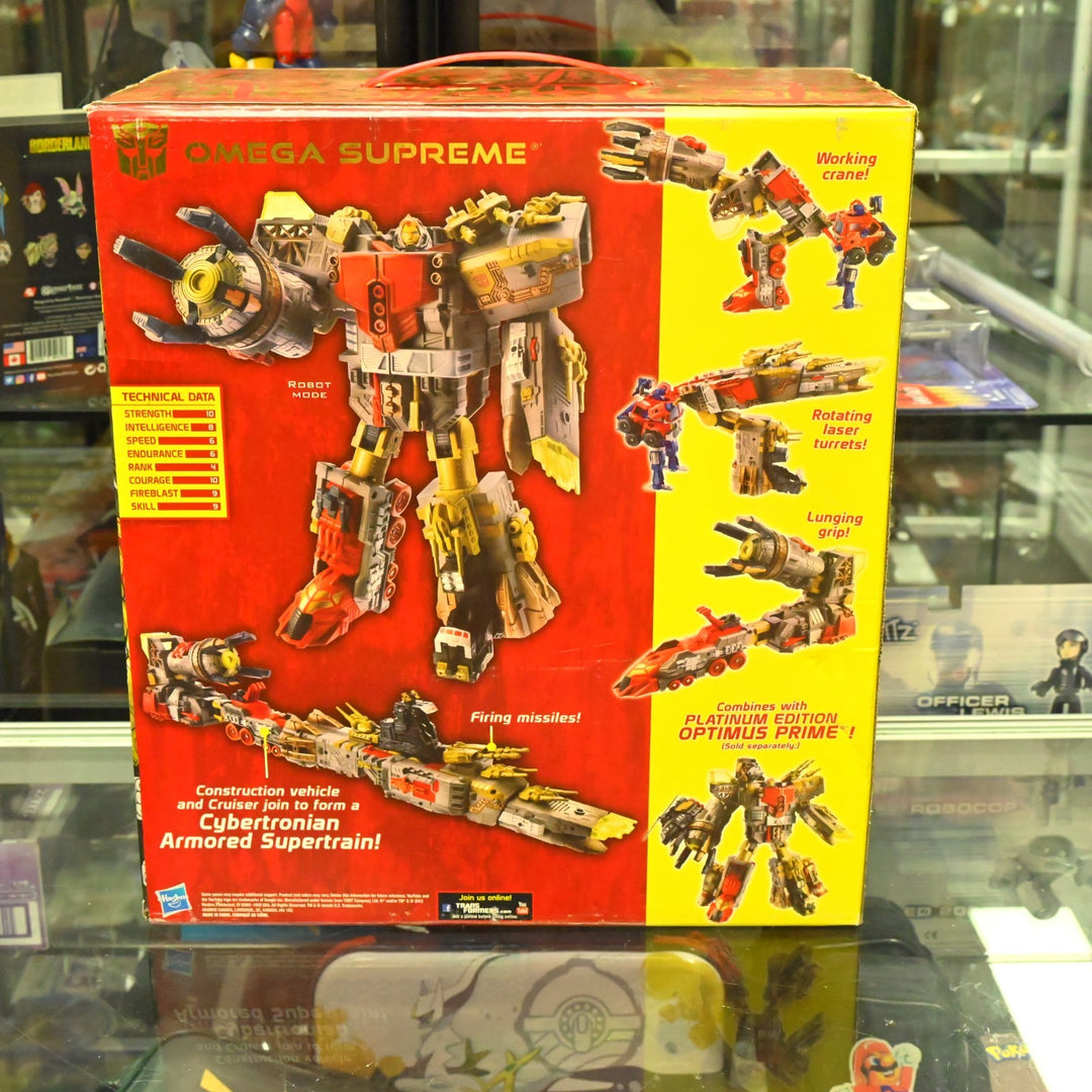 SEALED! Omega Supreme - Year of the Snake - Platinum Edition - Transformers Toy