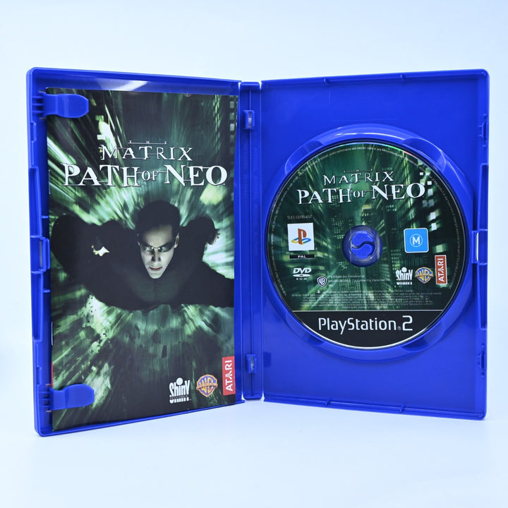 The Matrix: Path of Neo - Sony Playstation 2 / PS2 Game + Manual - PAL