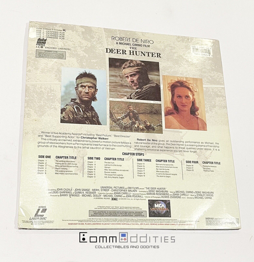 The Deer Hunter - Robert De Niro 1978 - LaserDisc - FREE  POST!