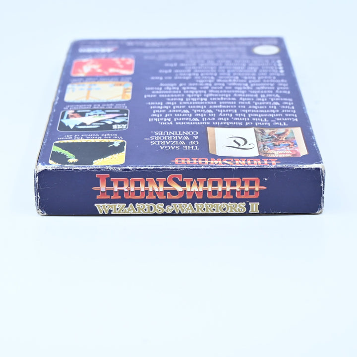 Iron Sword: Wizards &amp; Warriors II - NES Boxed Game - PAL - FREE POST!