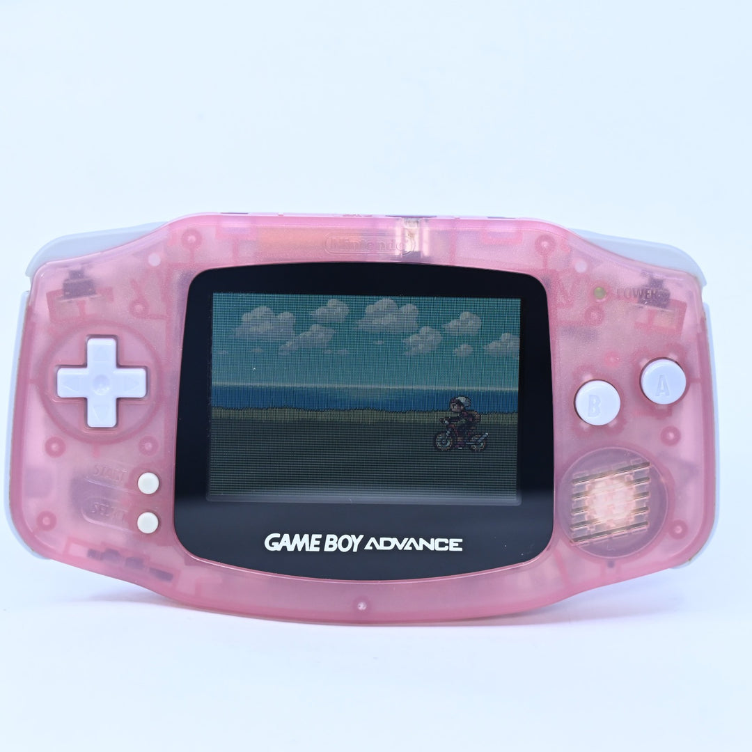 Fuchsia - Nintendo Gameboy Advance Boxed Console - AGB-001 - FREE POST!