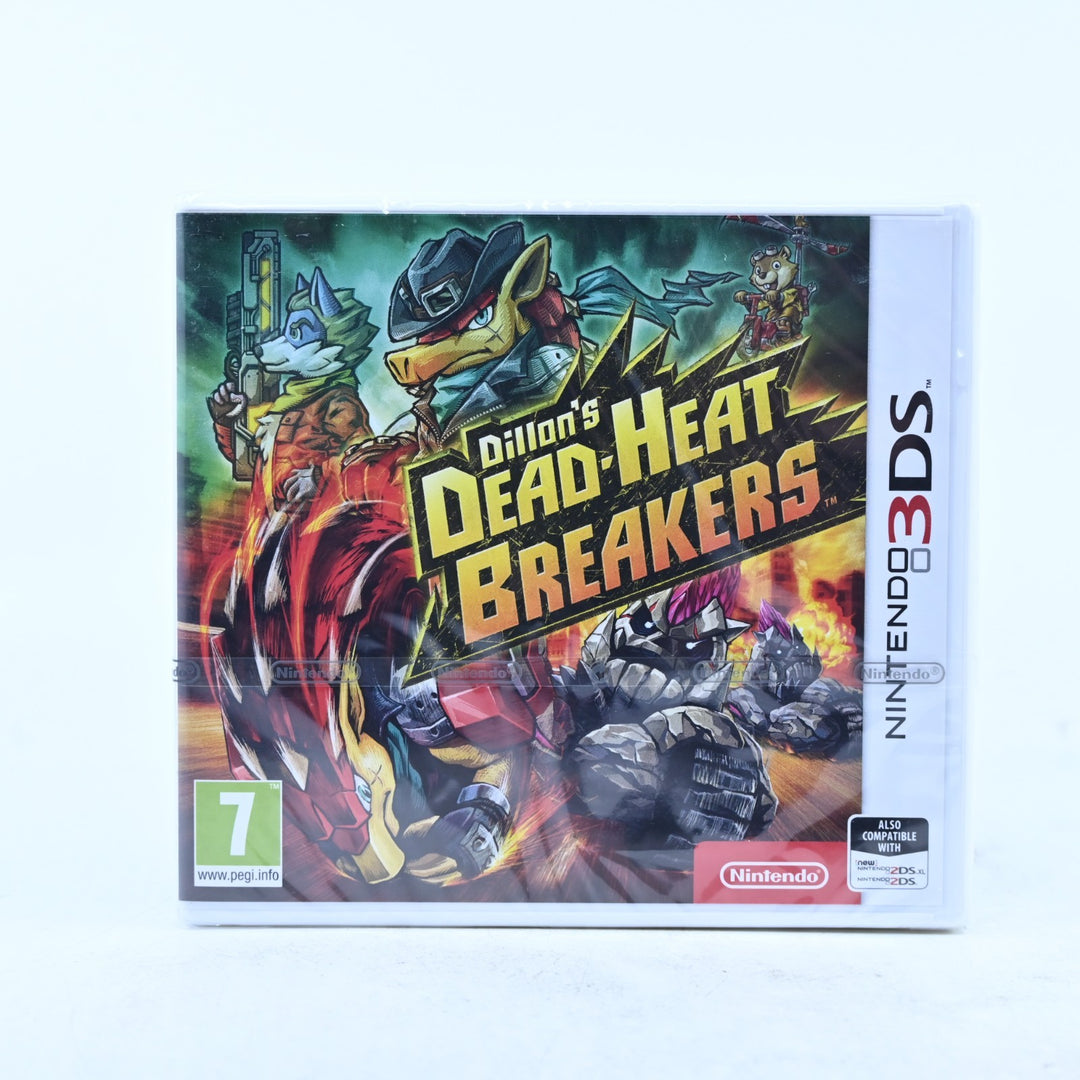 Dillon's Dead Heat Breakers - Nintendo 3DS Game - PAL + Manual - FREE POST!