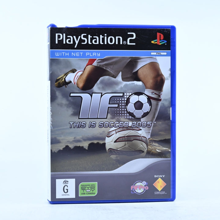 This is Soccer 2005 - Sony Playstation 2 / PS2 Game + Manual - PAL - MINT DISC!