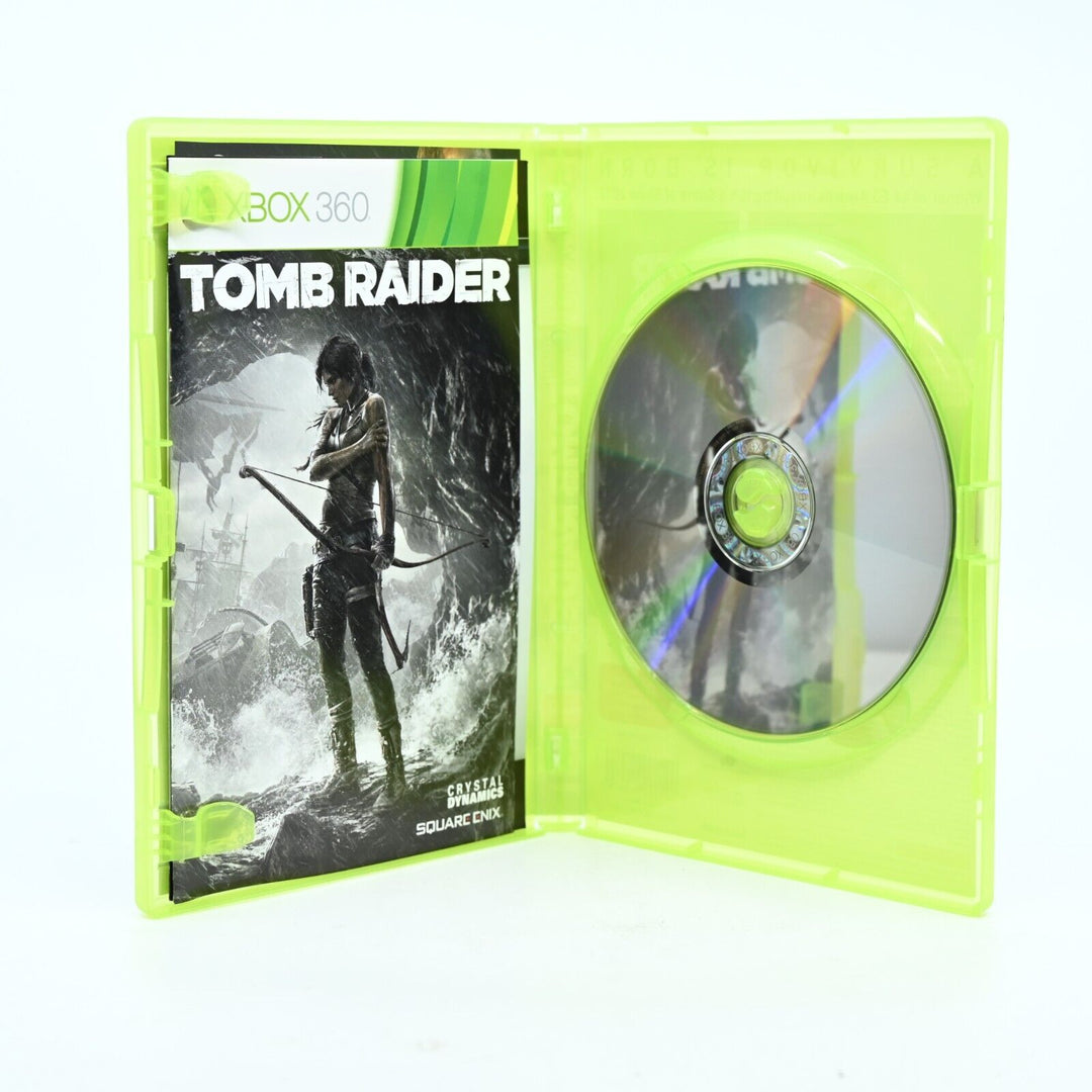 Tomb Raider - Xbox 360 Game + Manual - PAL - MINT DISC!