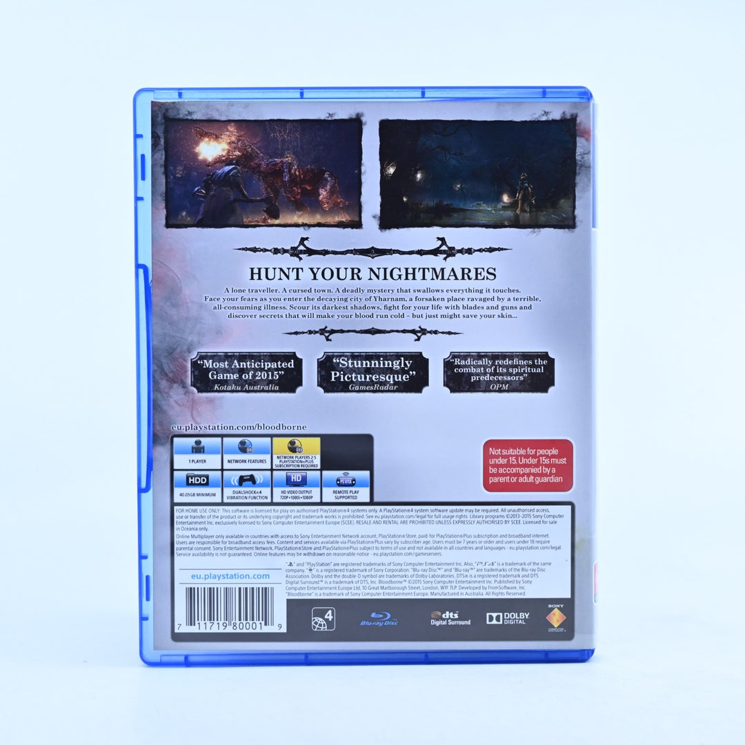 Bloodborne - Sony Playstation 4 / PS4 Game - MINT DISC!