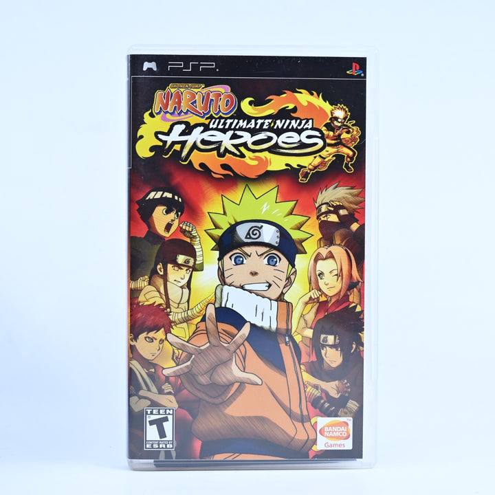 Naruto: Ultimate Ninja Heroes - Sony PSP Game + Manual - Region Free