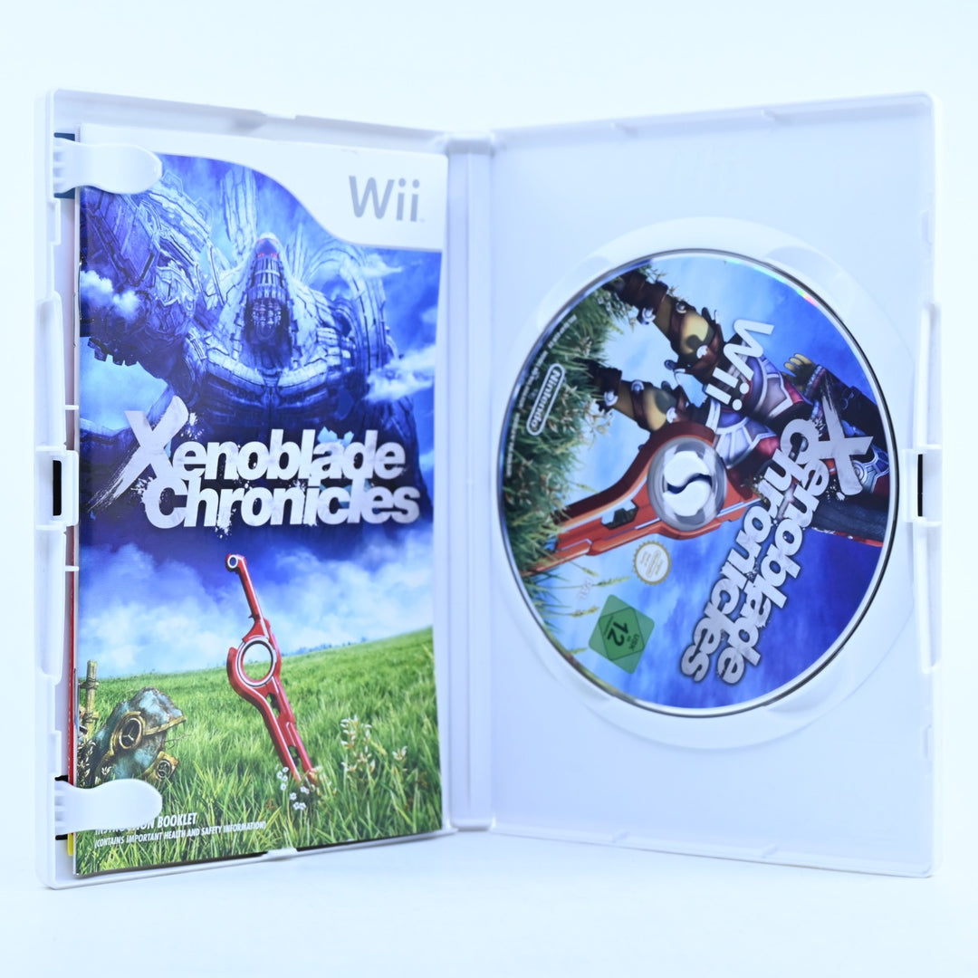 Xenoblade Chronicles - Nintendo Wii Game + Manual - PAL - MINT DISC!