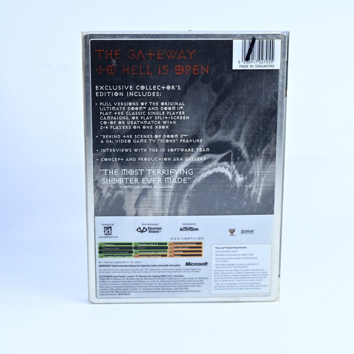 Doom 3 - Limited Collector's Edition - Original Xbox Game + Manual - PAL