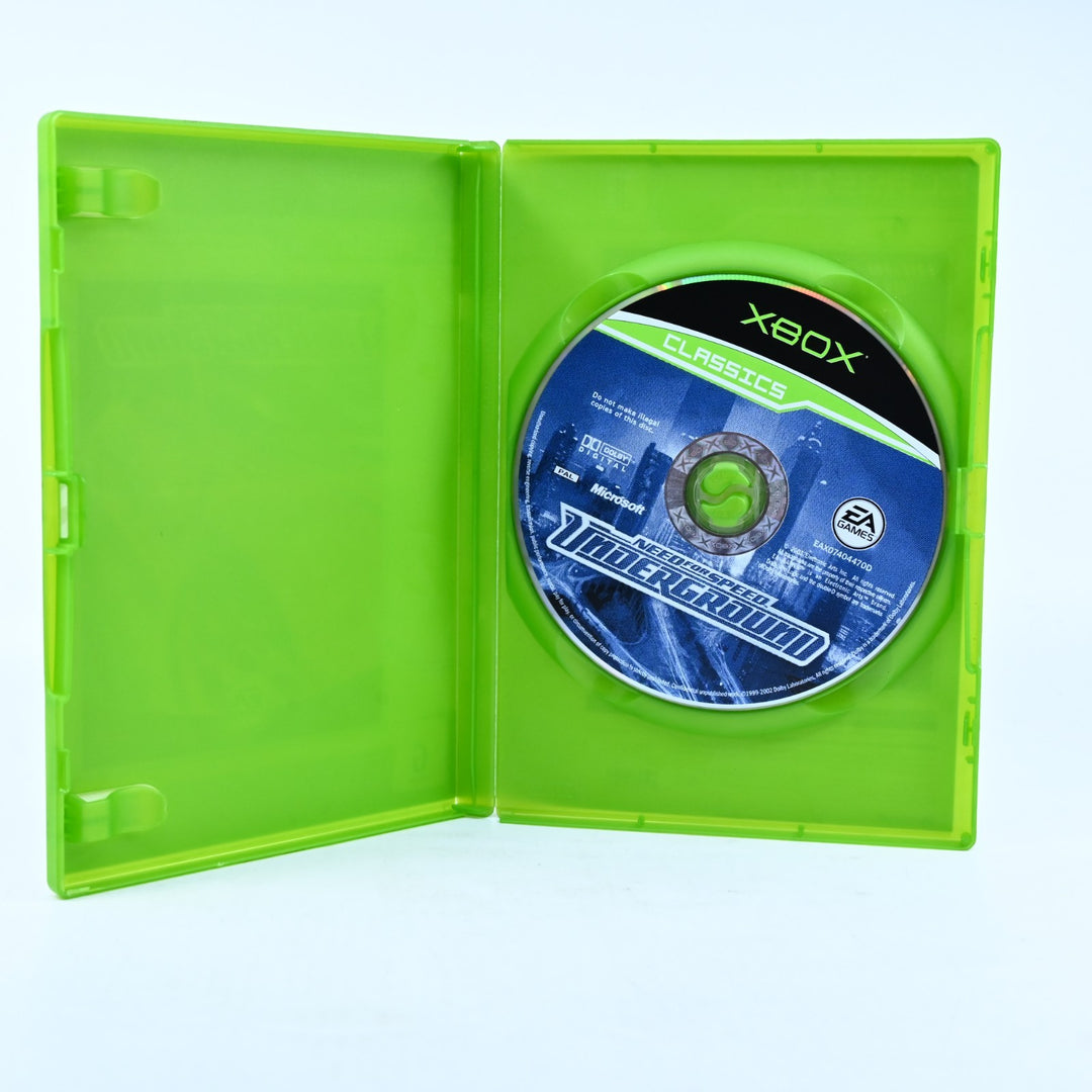 Need for Speed Underground - Original Xbox Game - No Manual - PAL - MINT DISC!