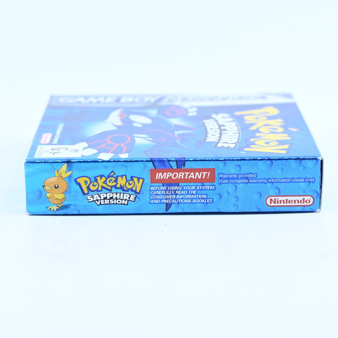 Pokemon Sapphire Version - Nintendo Gameboy Advance / GBA Boxed Game - PAL