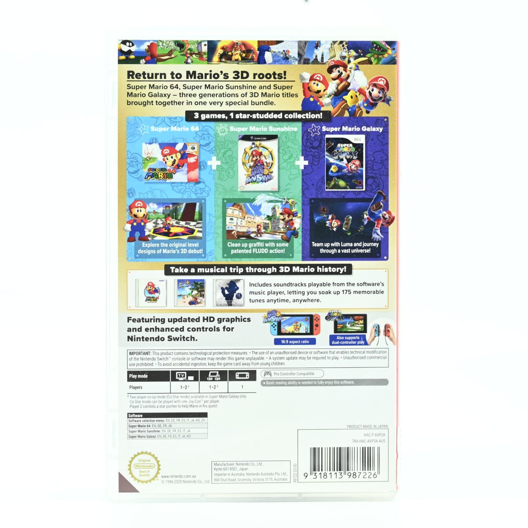 Super Mario 3D All Stars - Nintendo Switch Game - FREE POST