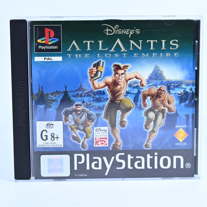 Disney's Atlantis: The Lost Empire - PS1 Game + Manual - PAL - MINT DISC!