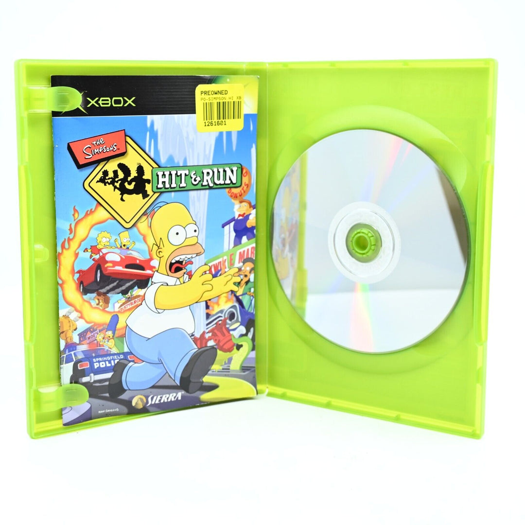 The Simpsons Hit & Run - Xbox Game - PAL - MINT DISC!