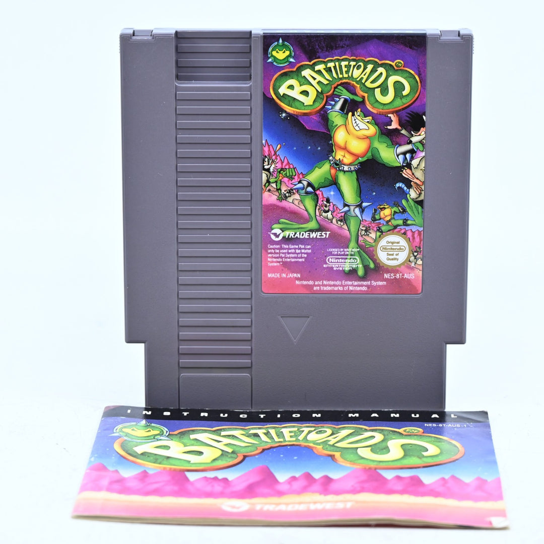 Battletoads - Nintendo Entertainment System / NES Boxed Game - PAL - FREE POST!