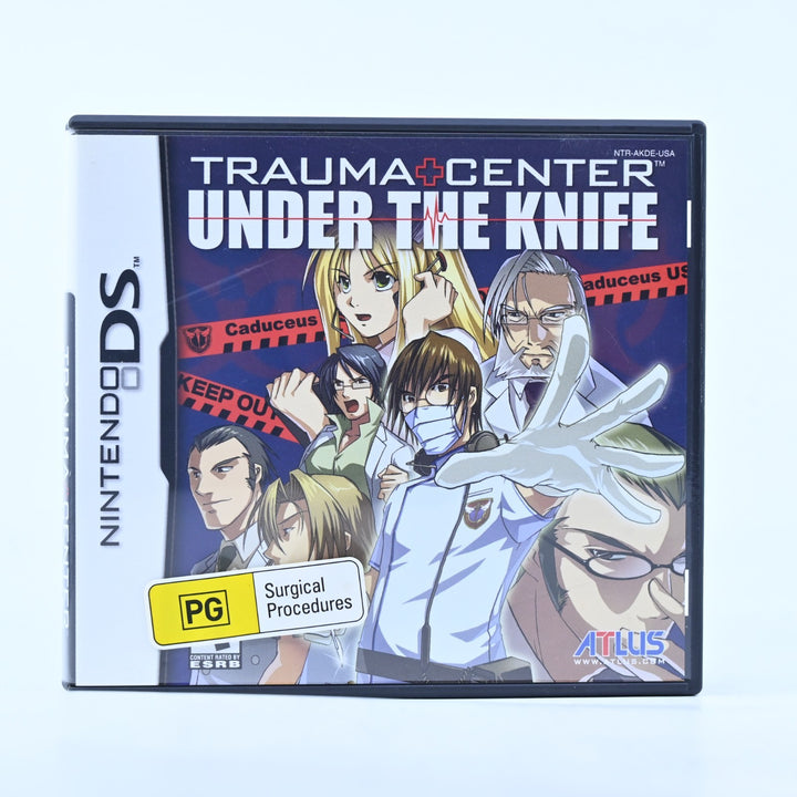 Trauma Center: Under the Knife - Nintendo DS Game - REGION FREE + Manual