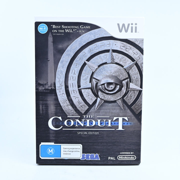 LIKE NEW! The Conduit: Special Edition - Nintendo Wii Game + Manual - MINT DISC!