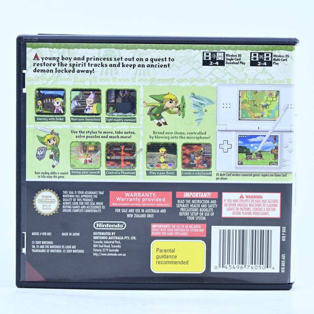 The Legend of Zelda: Spirit Tracks - Nintendo DS Game - PAL + Manual