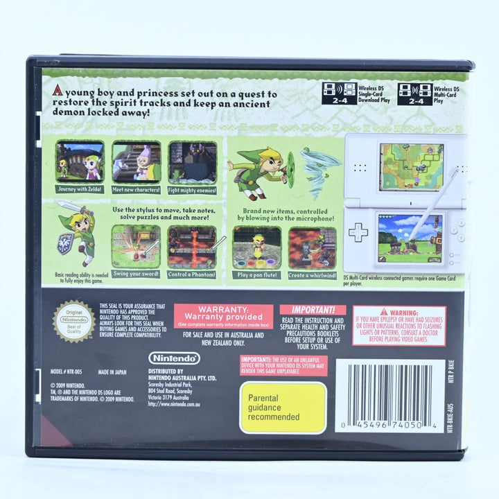 The Legend of Zelda: Spirit Tracks - Nintendo DS Game - PAL + Manual