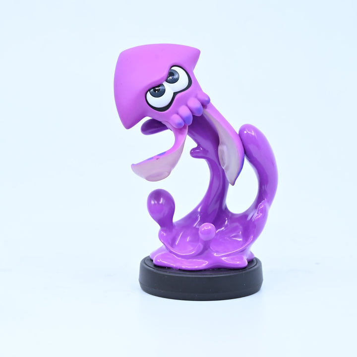 Inkling Squid Neon Purple Amiibo - Splatoon - Nintendo - Toy